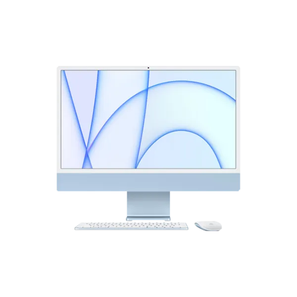 All-in-One PC Apple 24" 4.5K M1/ iMac 2021/ 8 GB/ 512 GB/ Blue photo 1