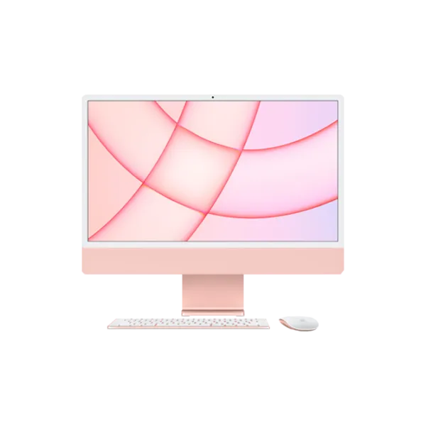 All-in-One PC Apple 24" 4.5K M1/ iMac 2021/ 8 GB/ 256 GB/ Pink photo 1