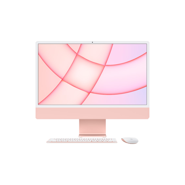 All-in-One PC Apple 24" 4.5K M1/ iMac 2021/ 8 GB/ 256 GB/ Pink photo 1