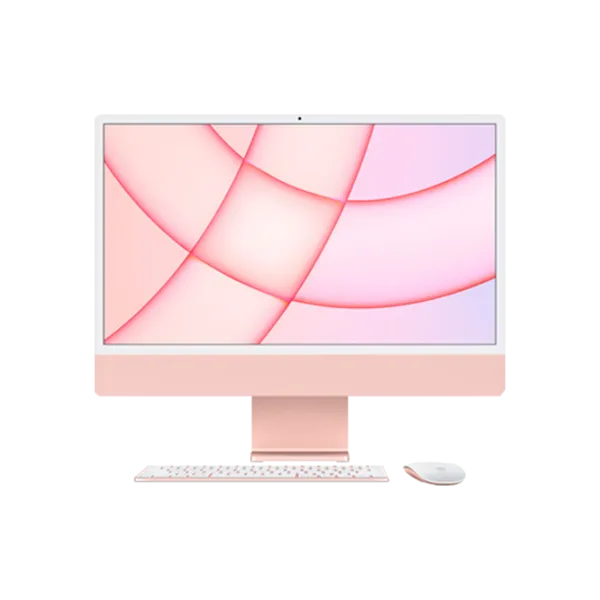 All-in-One PC Apple 24" 4.5K M1/ iMac 2021/ 8 GB/ 256 GB/ Pink photo 1