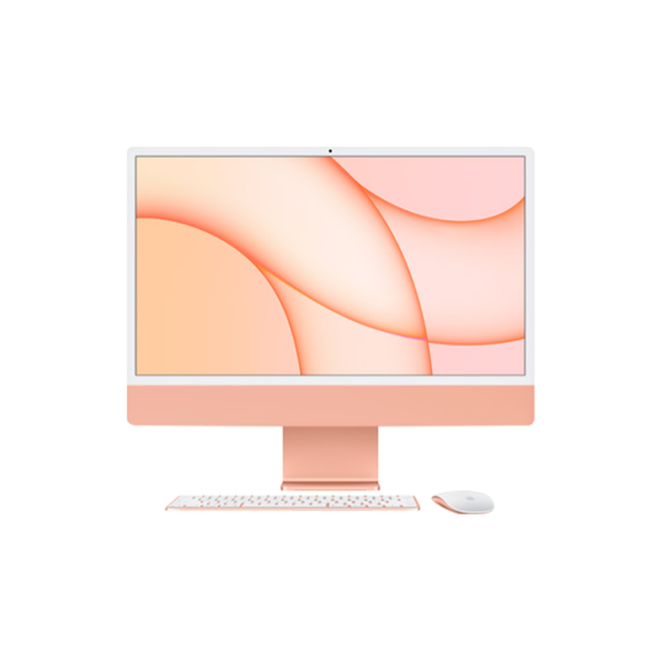 All-in-One PC Apple 24" 4.5K M1/ iMac 2021/ 8 GB/ 256 GB/ Orange photo 1