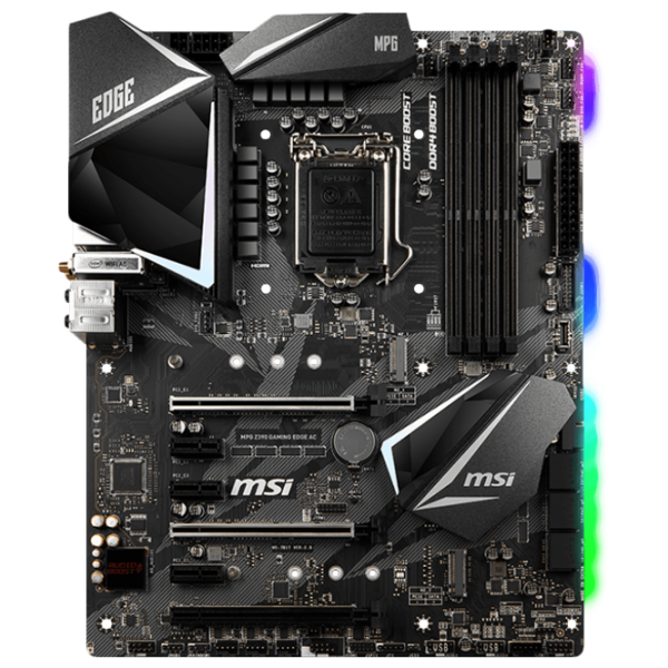 Материнская плата MSI MPG Z390 GAMING EDGE AC ATX/ Intel Z390 photo 1