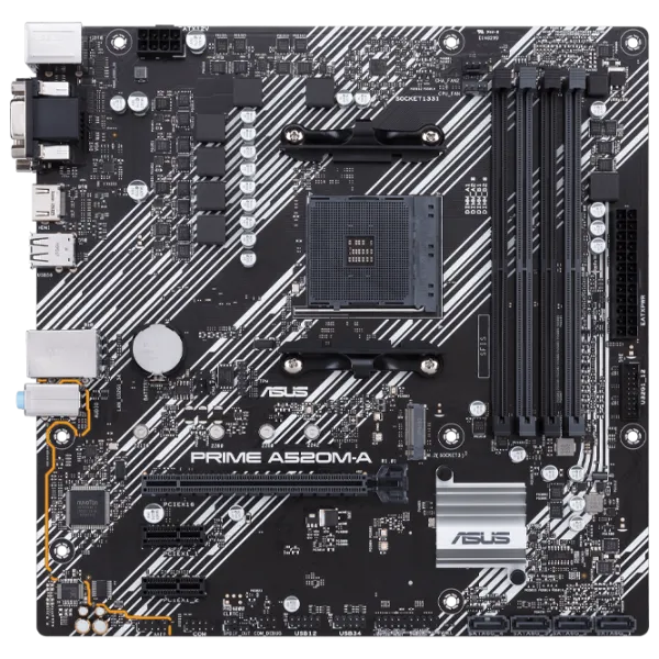 Материнская плата Asus PRIME A520M-A mATX photo 1 Материнская плата Asus PRIME A520M-A mATX photo 1