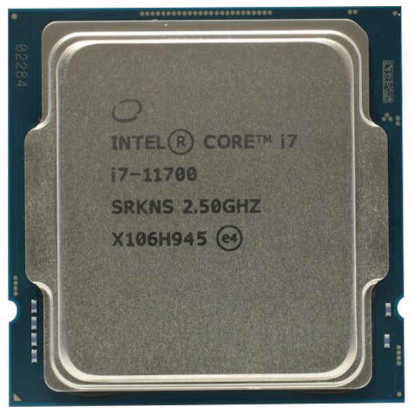 Процессор Intel Core i7-11700 Tray S1200/ 2.50 ГГц - 4.90 ГГц photo 1