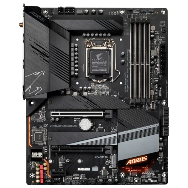 Материнская плата Gigabyte Z590 AORUS ELITE AX 1.0 ATX/ Intel Z590 photo 1