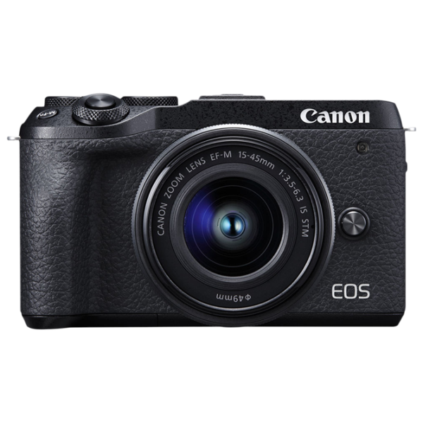 Фотоаппарат Canon EOS M6 II 15-45 IS STM KIT Kit CMOS/ Черный photo 1 Фотоаппарат Canon EOS M6 II 15-45 IS STM KIT Kit CMOS/ Черный photo 1