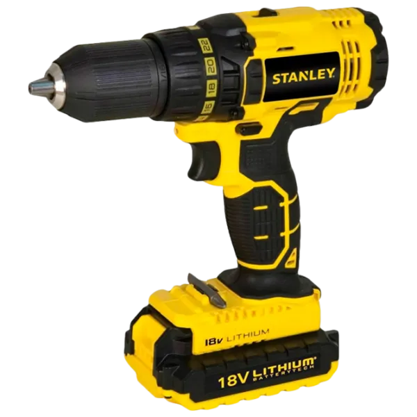 Дрель-шуруповерт Stanley SCD201D2K 1500 об/ мин photo 1