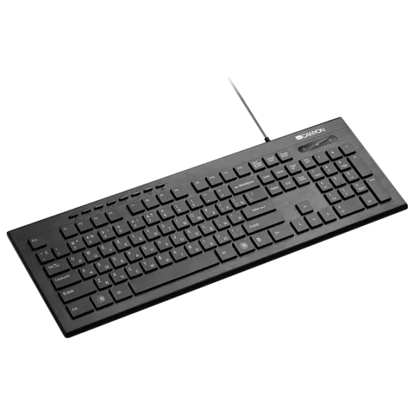 Tastatură Canyon HKB2 Cu fir/ Black photo 1