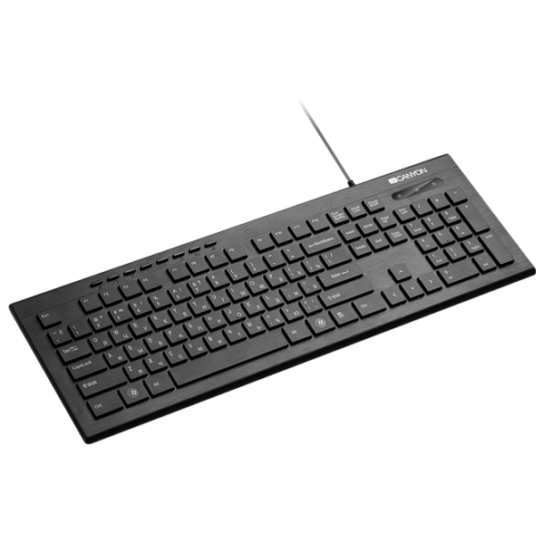 Tastatură Canyon HKB2 Cu fir/ Black photo 1