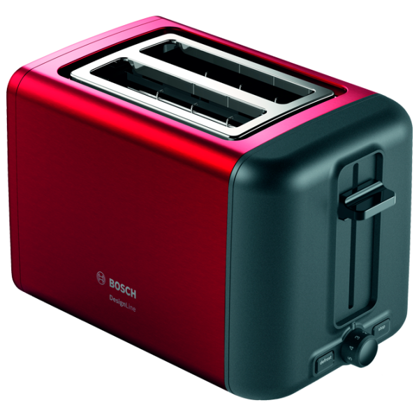 Toster Bosch TAT3P424 Mecanic/ 970 W/ Red photo 1