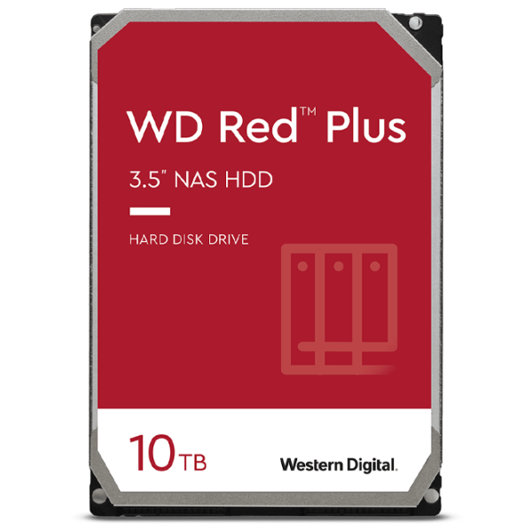 HDD Western Digital Red Plus 10 TB WD101EFBX/ Red photo 1