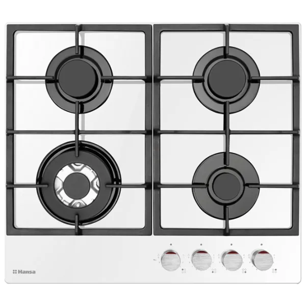 Plită încorporabilă pe gaz Hansa BHKW611505 White photo 1 Plită încorporabilă pe gaz Hansa BHKW611505 White photo 1