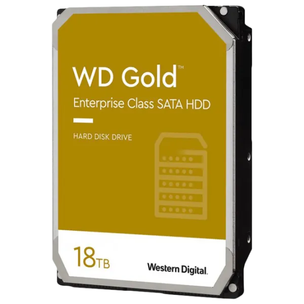 HDD Western Digital Gold Enterprise 18 TB WD181KRYZ/ Yellow photo 1