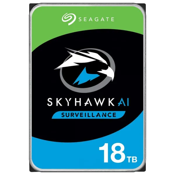 HDD Seagate SkyHawk Surveillance 18 TB ST18000VE002/ Black photo 1