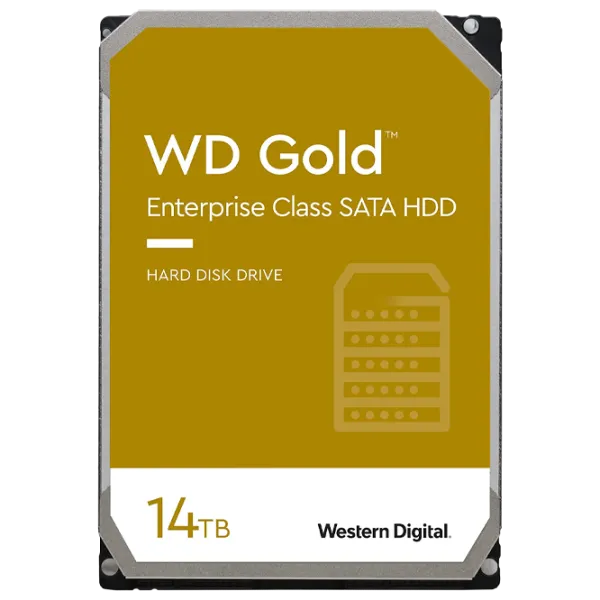 HDD Western Digital Gold Enterprise 14 TB WD141KRYZ/ Yellow photo 1