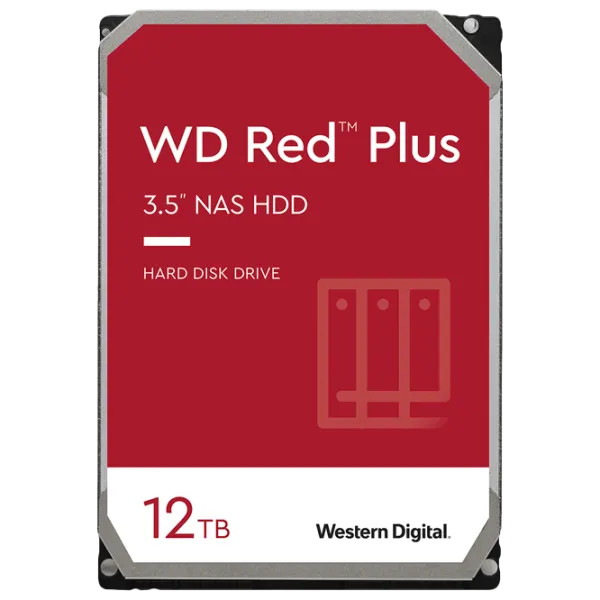 HDD Western Digital Red Plus 12 TB WD120EFBX/ Red photo 1