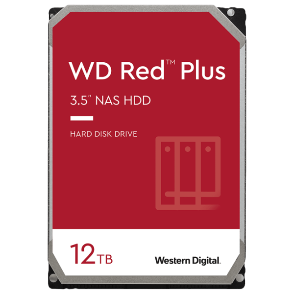 HDD Western Digital Red Plus 12 TB WD120EFBX/ Red photo 1