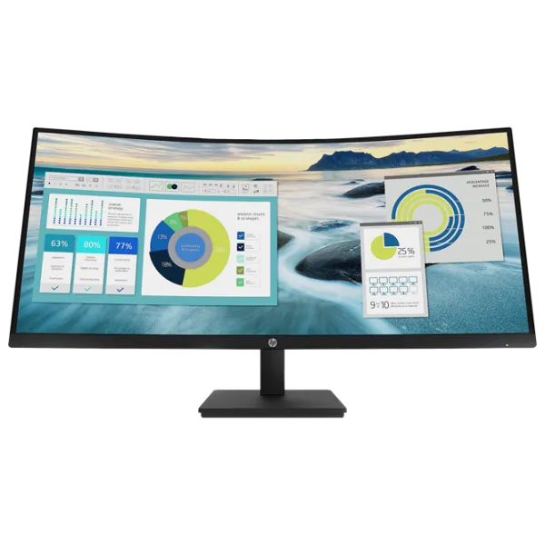 Монитор HP P34hc G4 34" 2K 5 мс/ Черный photo 1