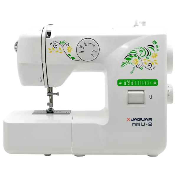 Mașină de cusut Jaguar mini U-2 Electromecanică/ White photo 1