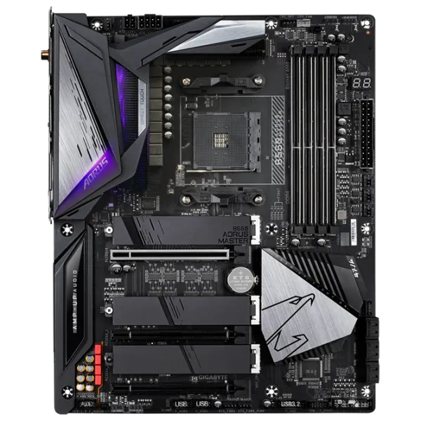 Placă de bază Gigabyte B550 AORUS MASTER 1.0 ATX/ AMD B550 photo 1