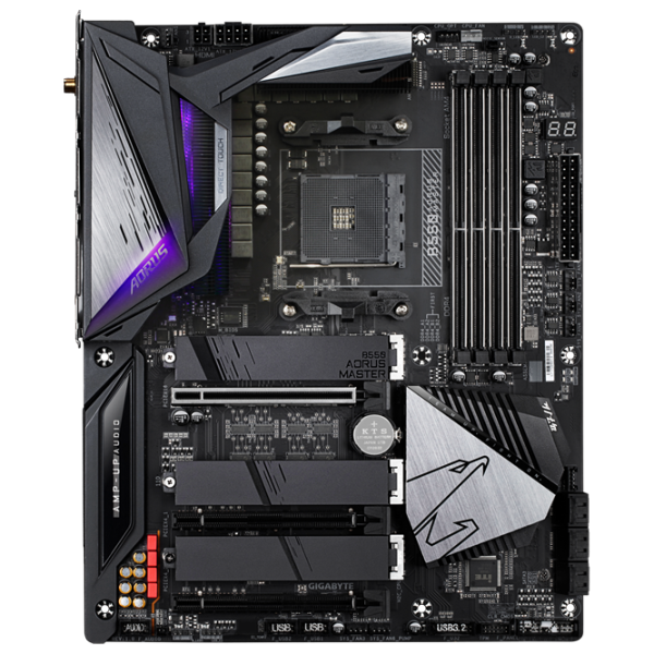 Placă de bază Gigabyte B550 AORUS MASTER 1.0 ATX/ AMD B550 photo 1