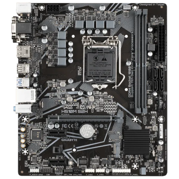 Материнская плата Gigabyte H510M S2H 1.0 mATX/ Intel H510 photo 1