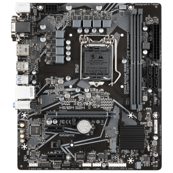 Материнская плата Gigabyte H510M S2H 1.0 mATX/ Intel H510 photo 1