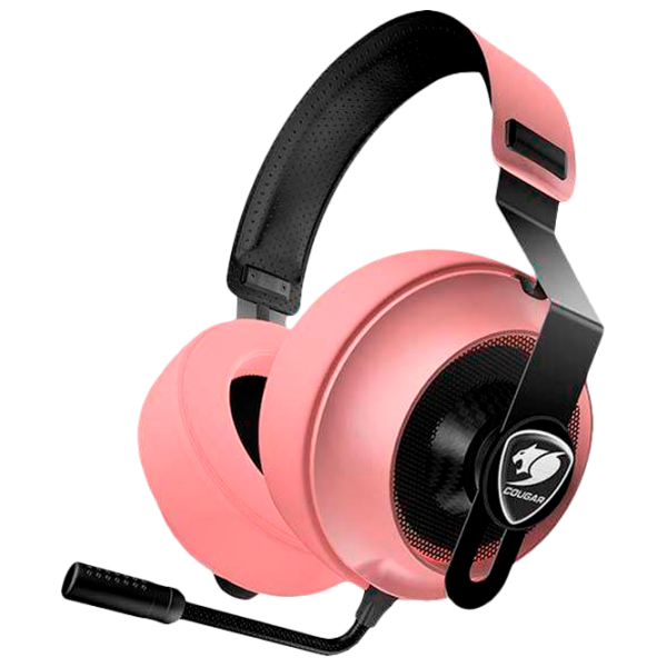 Наушники Cougar Phontum Essential Черный Розовый Проводная/ Игровой photo 1