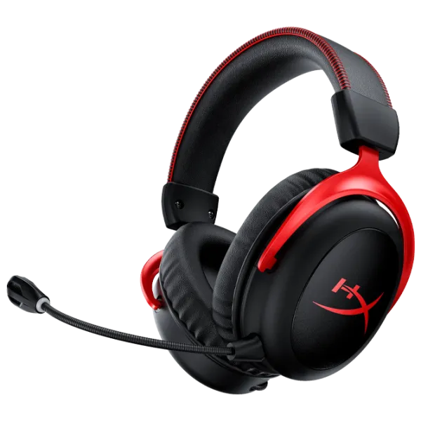 Căști HyperX Cloud II Wireless Black Red Fără fir/ Gaming photo 1