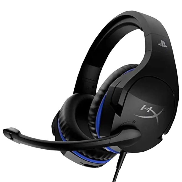 Căști HyperX Cloud Stinger PS4/ PS5 Blue Black Cu fir/ Gaming photo 1