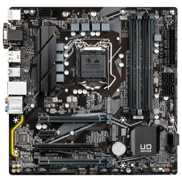 Placă de bază Gigabyte B560M D3H mATX/ Intel B560 photo 1