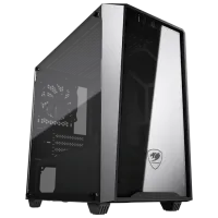 Корпус Cougar MG120-G Mini Tower / Черный