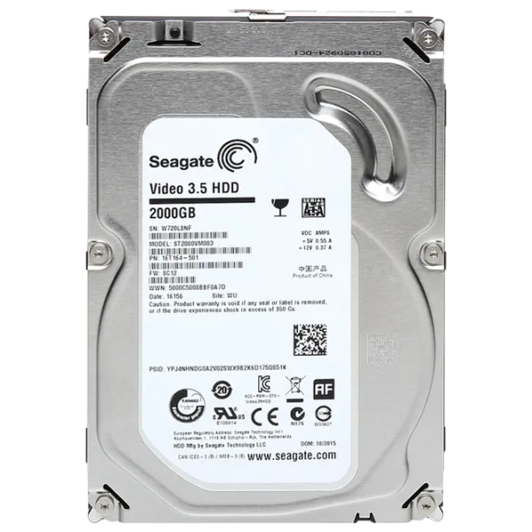 HDD Seagate Video 2 TB ST2000VM003/ Silver photo 1