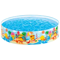Бассейн Intex 58477 218 л/ Жесткий/ Разноцветный