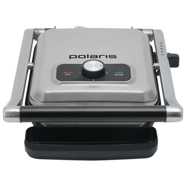 Электрогриль Polaris PGP2902 Контактный/ 2000 Вт/ Черный Нержавеющая сталь photo 1