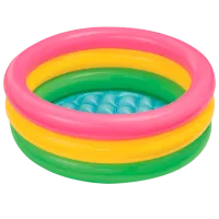 Бассейн Intex 57107 35 л/ Надувной/ Разноцветный