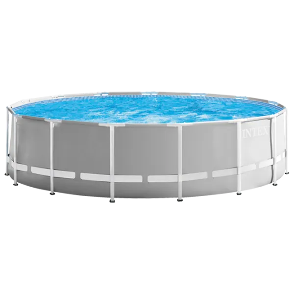 Piscină Intex 26726 16805 l/ Cu cadru/ Gray photo 1