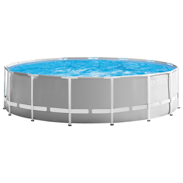 Piscină Intex 26726 16805 l/ Cu cadru/ Gray photo 1