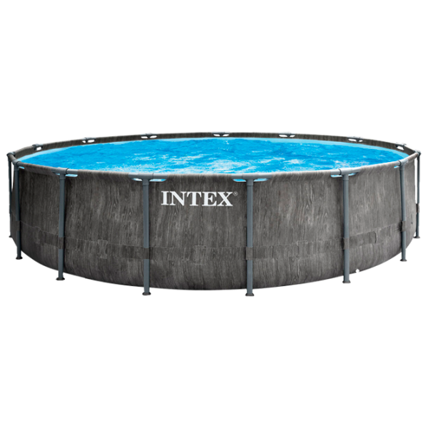 Бассейн Intex 26744 24311 л/ Каркасный/ Серый photo 1