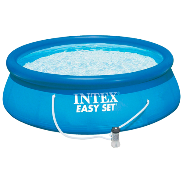 Бассейн Intex 28142 7290 л/ Надувной/ Синий photo 1