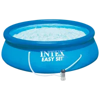 Бассейн Intex 28142 7290 л/ Надувной/ Синий