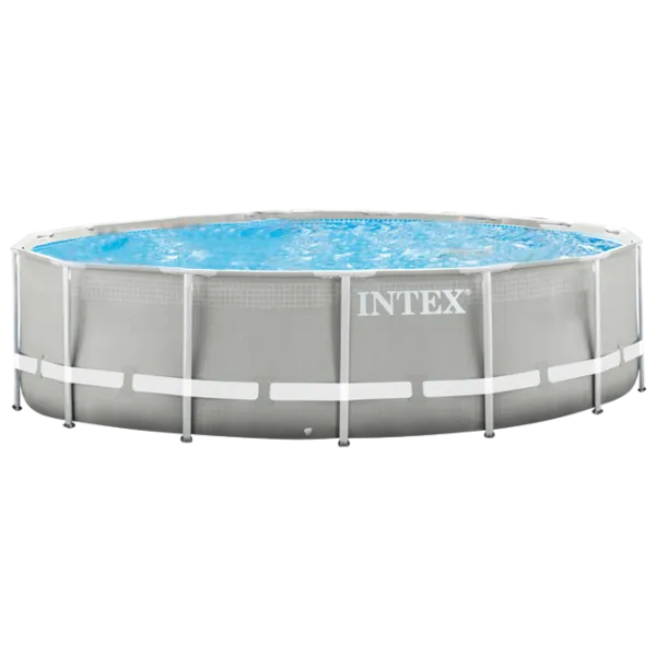 Piscină Intex 26710 6503 l/ Cu cadru/ Gray photo 1