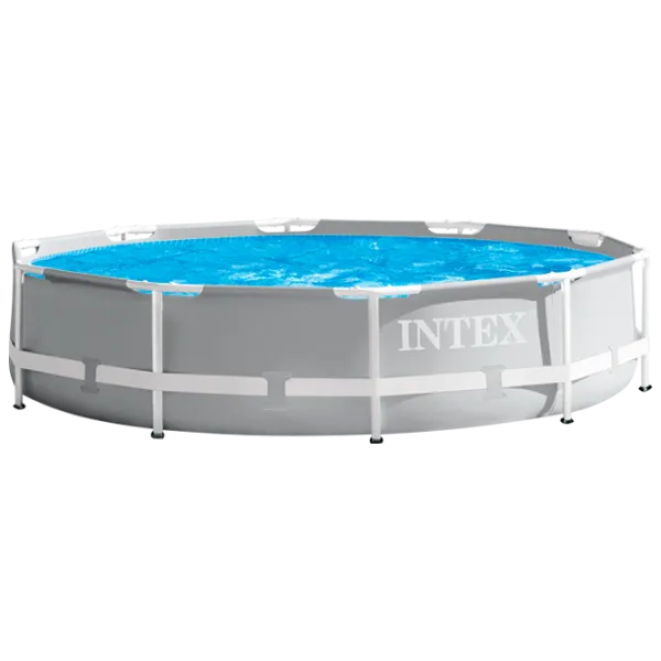 Piscină Intex 26712 6503 l/ Cu cadru/ Gray photo 1