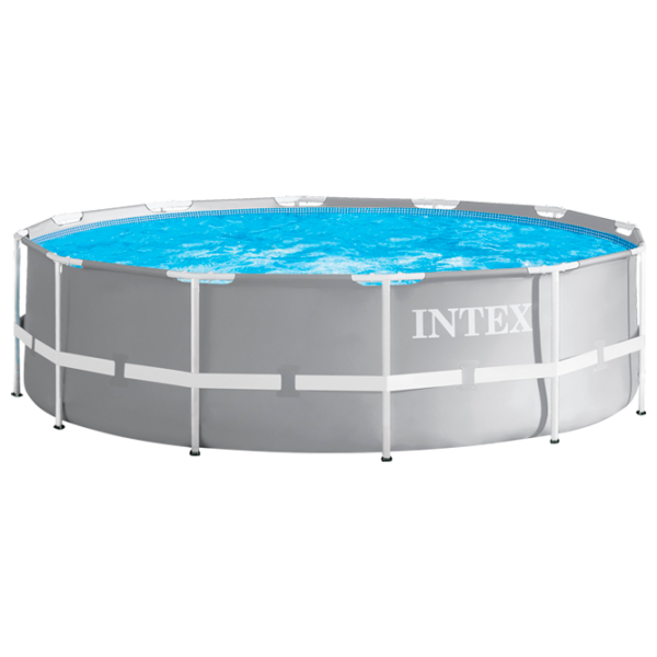 Бассейн Intex 26716 8592 л/ Каркасный/ Серый photo 1