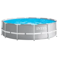 Бассейн Intex 26716 8592 л/ Каркасный/ Серый