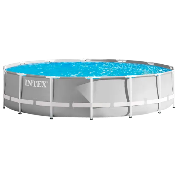 Бассейн Intex 26724 14614 л/ Каркасный/ Серый photo 1