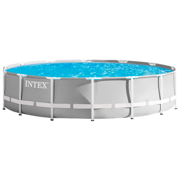 Бассейн Intex 26724 14614 л/ Каркасный/ Серый photo 1