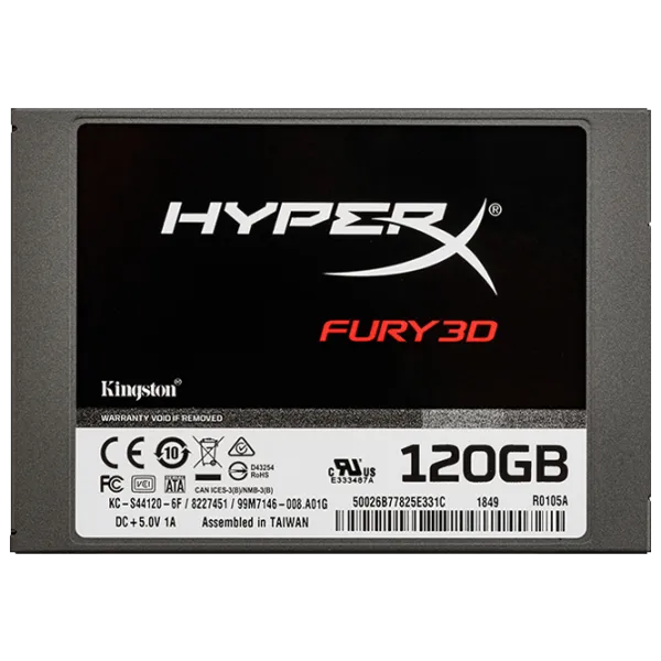 SSD HyperX FURY RGB 120 ГБ 2.5'' photo 1