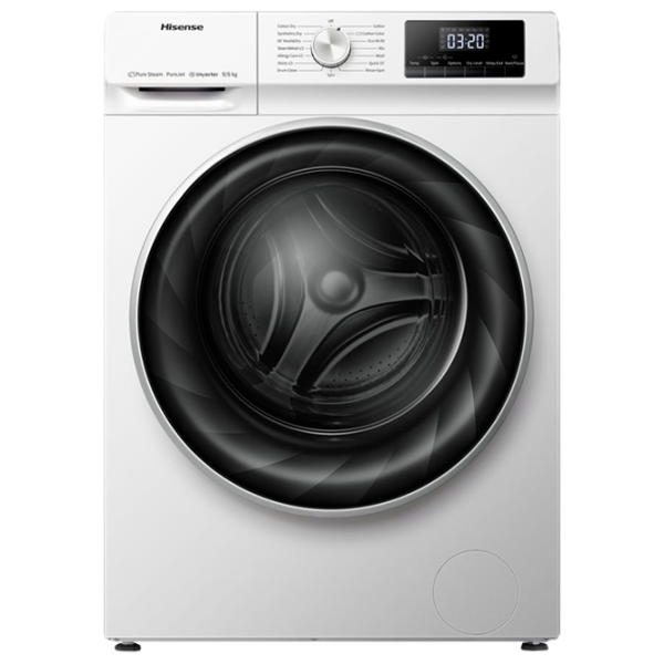 Стиральная машина с сушкой Hisense WDQY9014EVJM 9 кг / 1400 об/мин / Белый photo 1