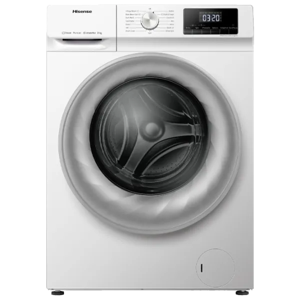 Mașină de spălat Hisense WFQY8014EVJM 8 kg / 1400 rpm / White photo 1